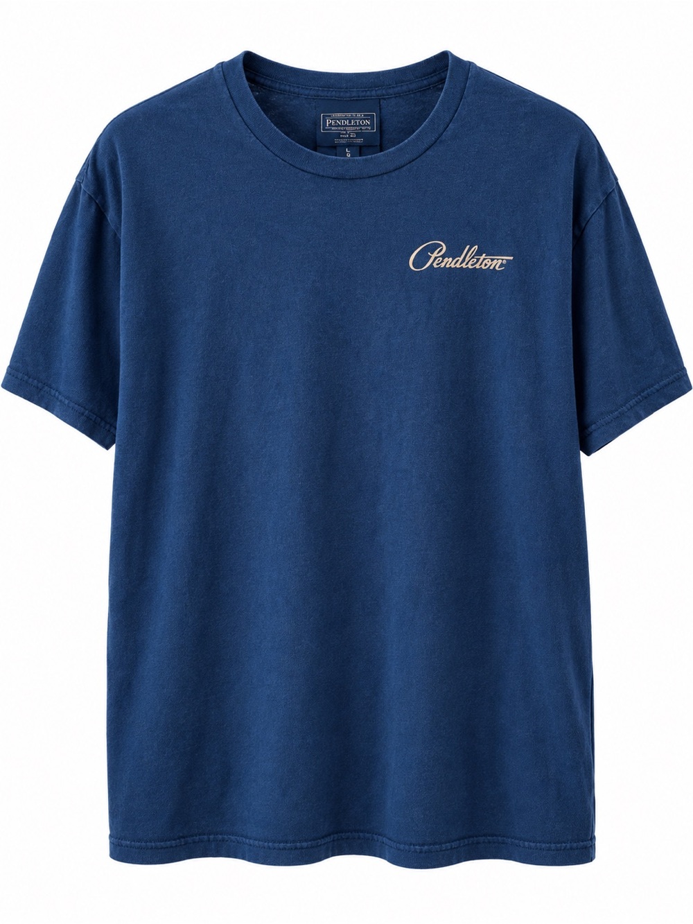 Pendleton Men’s Large Navy Blue Southwestern Graphic Logo T-Shirt